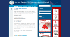 Desktop Screenshot of okuloncesi.org.tr